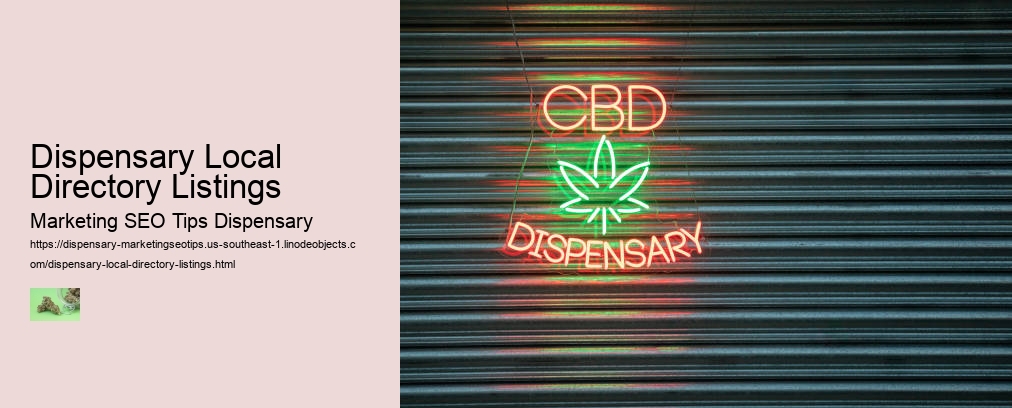 Dispensary Local Directory Listings